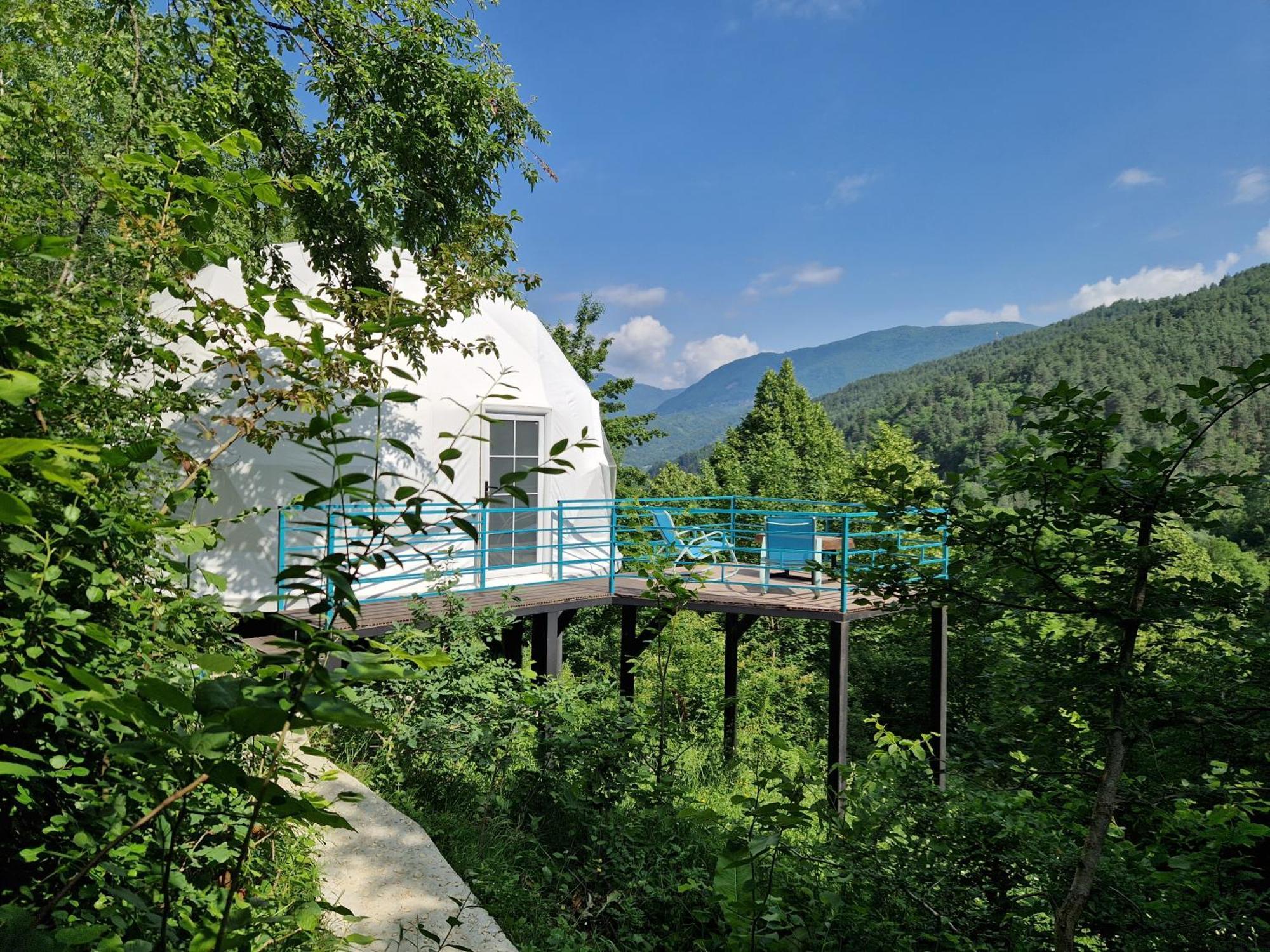 Glamping Georgia Krikhi Hotel Ambrolauri Exterior foto