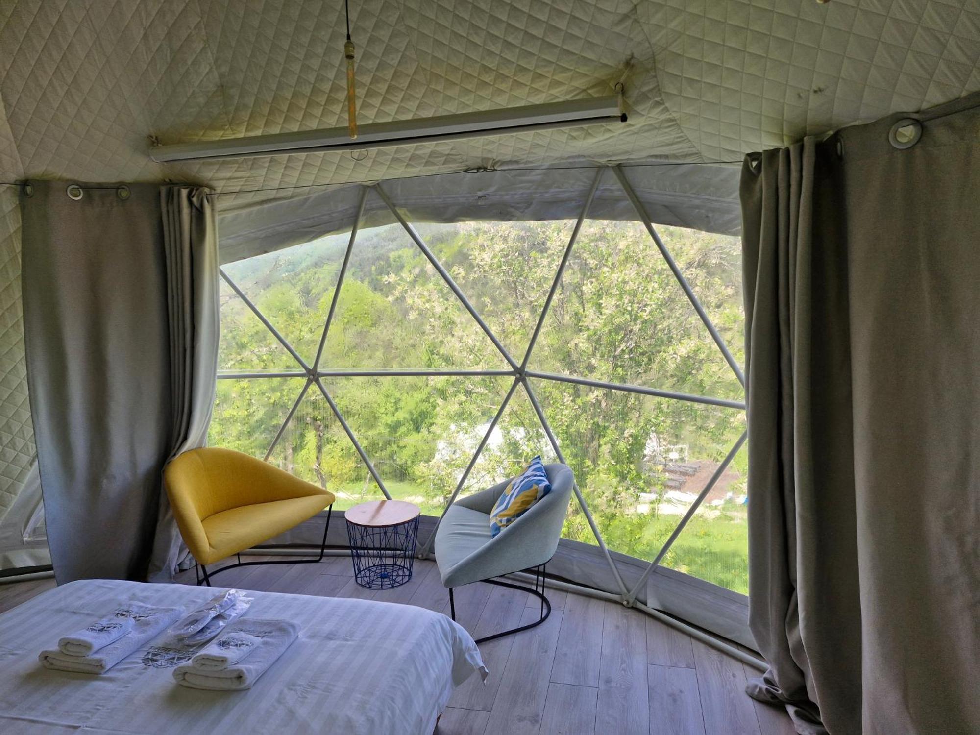 Glamping Georgia Krikhi Hotel Ambrolauri Exterior foto