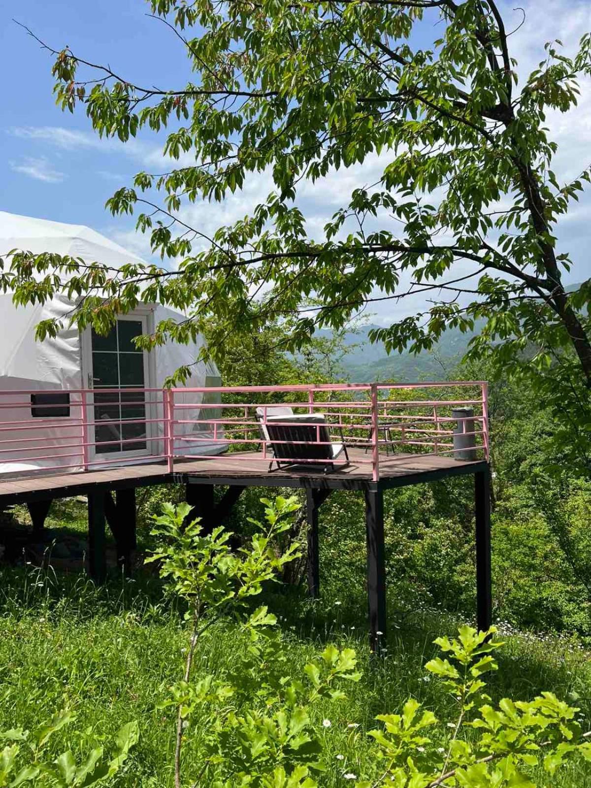 Glamping Georgia Krikhi Hotel Ambrolauri Exterior foto